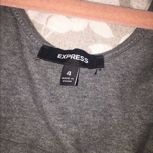 EXPRESS Black/gray dress